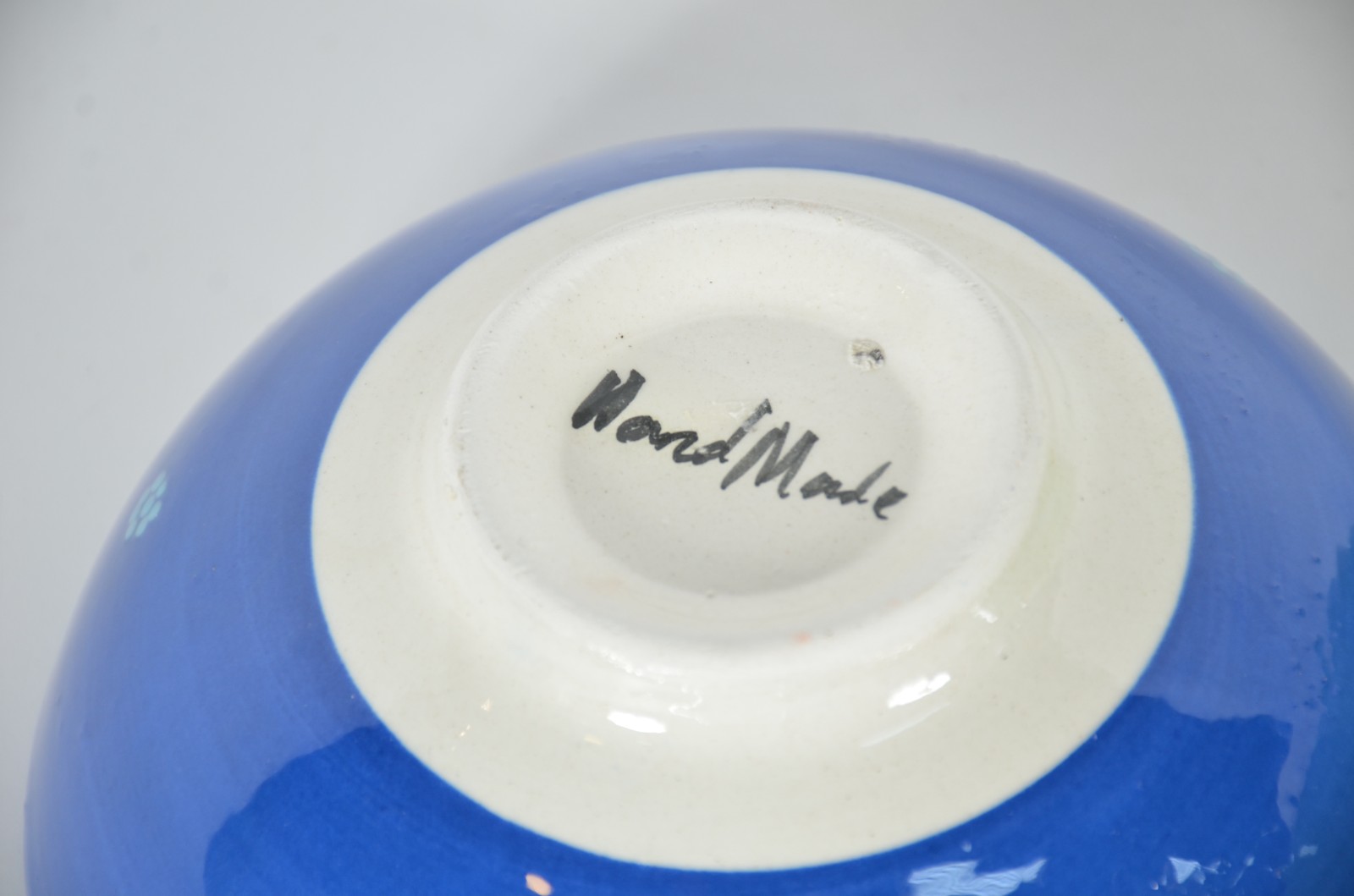 Quatro bowls de cerâmica espanhola pintandos à mão com guirlandas... - foto 6 de 6