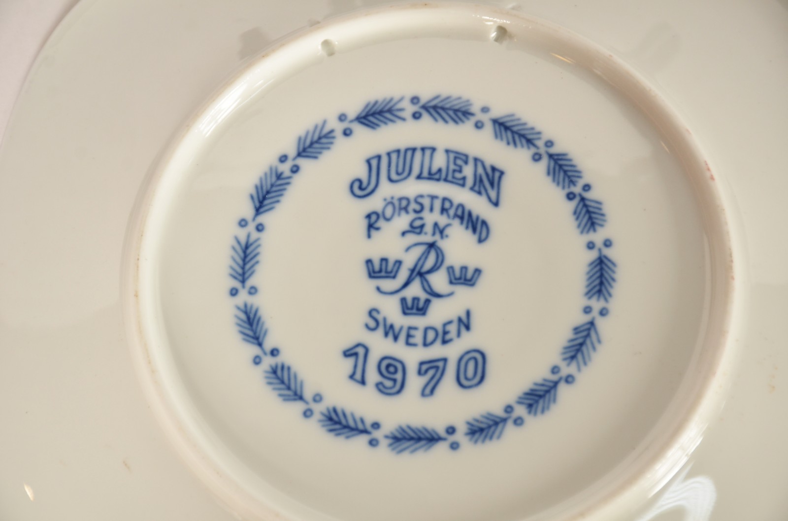 Quatro pratos de porcelana sueca, edições limitadas, comemorativos ao... - foto 4 de 8