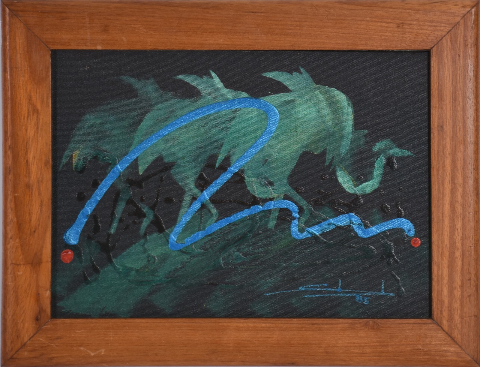 Gilberto Salvador (1946), Gesto Azul - foto 2 de 4