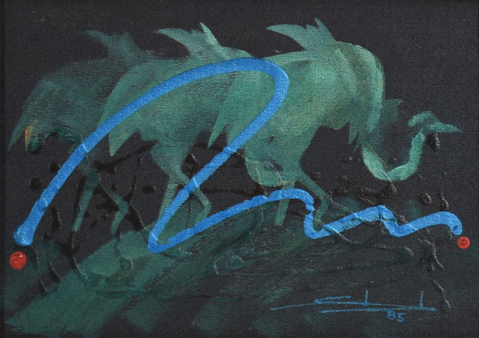Gilberto Salvador (1946), Gesto Azul - foto 1 de 4