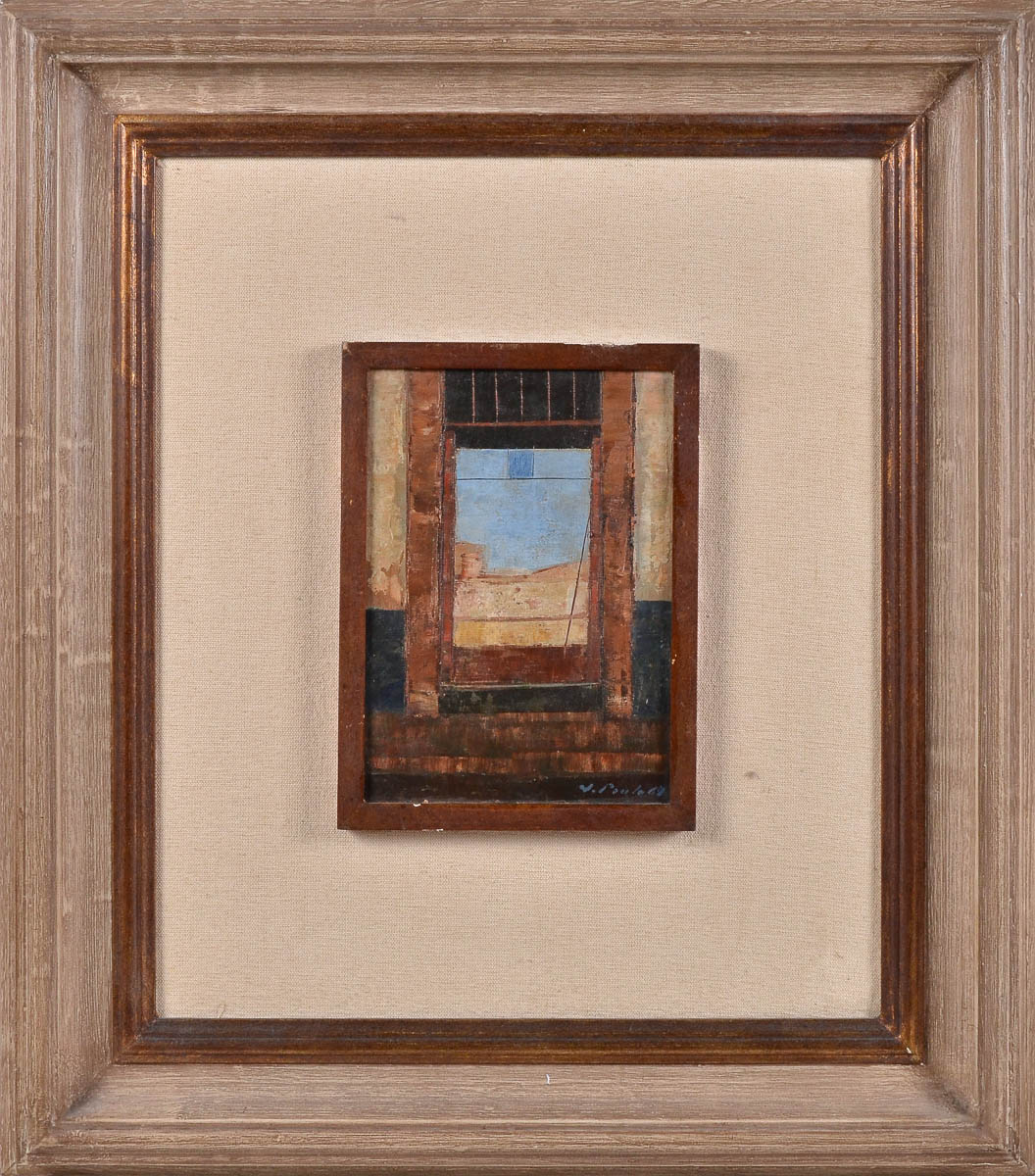 JOSE PAULO - Portas Abertas - dat 1969 - ost - med. 16 x 22cm.