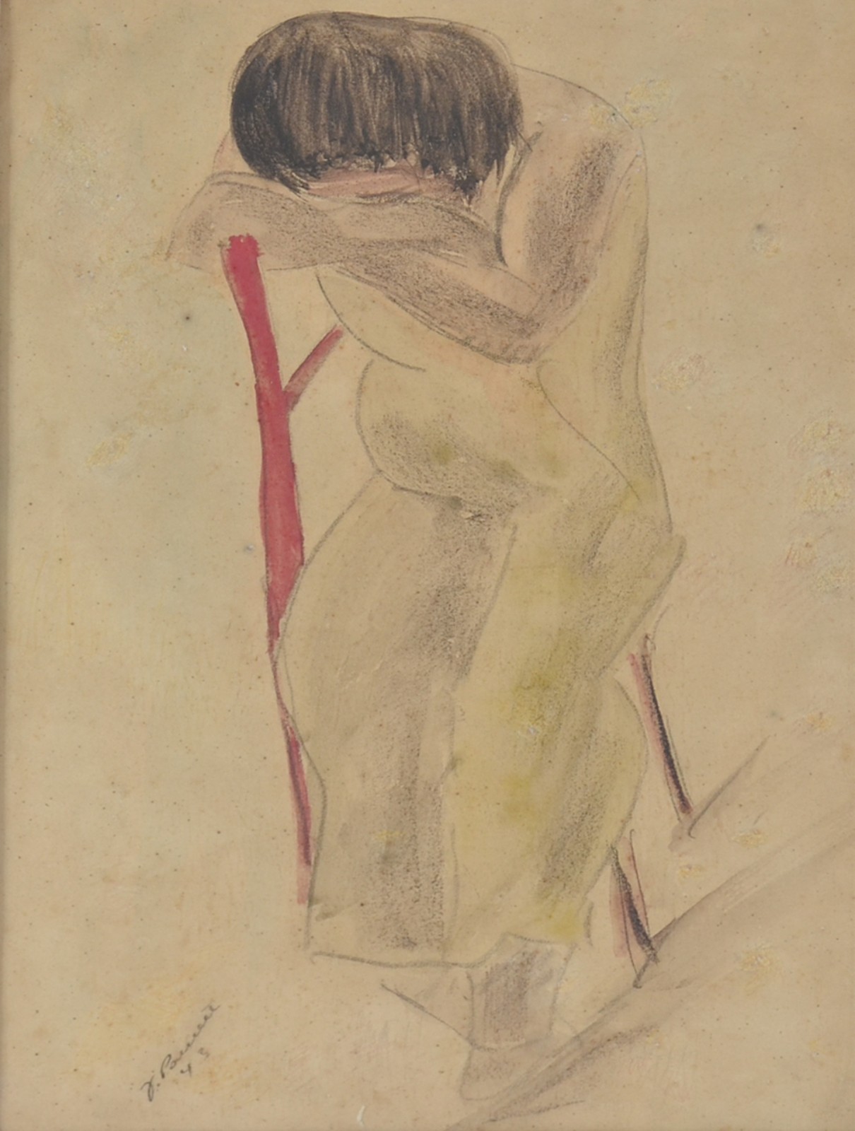 José Pancetti (1902-1958), Mulher Sentada - foto 1 de 4