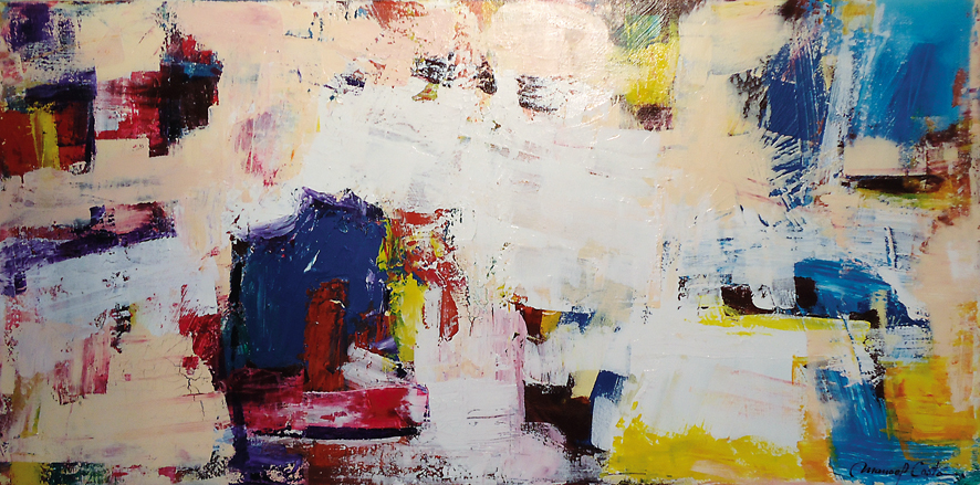 MANOEL COSTA - Gestos - ost - 70 x 55 cm.