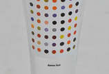 DAMIEN HIRST - Copo de vidro, alt. 17 cm. - DAMIEN HIRST - Copo de vidro, alt. 17 cm.