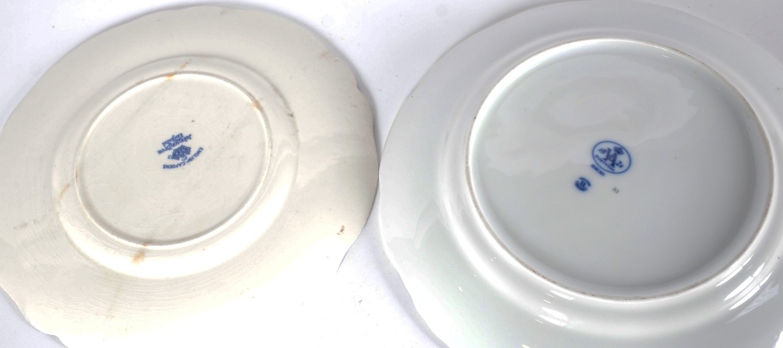 Nove pratos diversos de porcelana. - foto 9 de 11