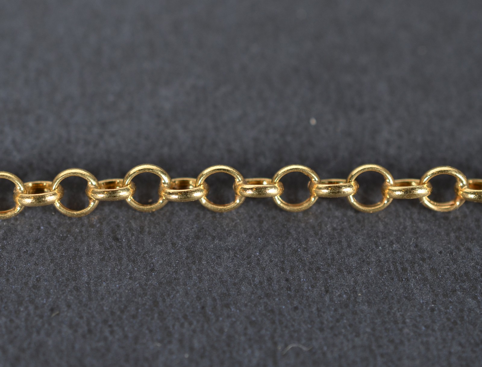 Gargantilha de ouro 18k, contraste 750 modelo elos portugueses. (Por... - foto 1 de 3