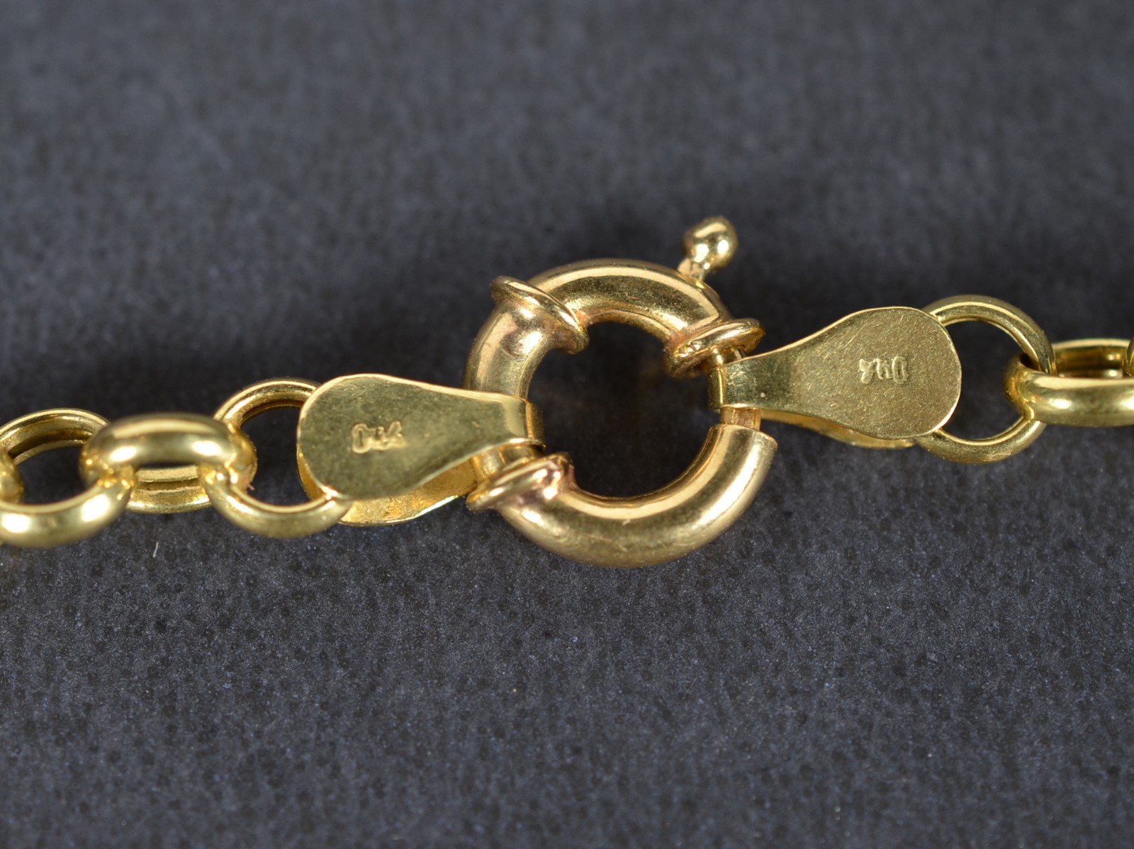 Colar de ouro 18k, contraste 750, elos portugueses. (Por motivos de... - foto 4 de 4