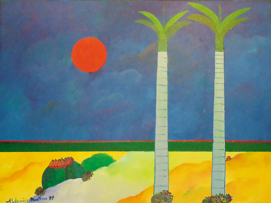 ALDEMIR MARTINS - marinha - ost - 1922 - 2006 - 60 x 80cm - ass...