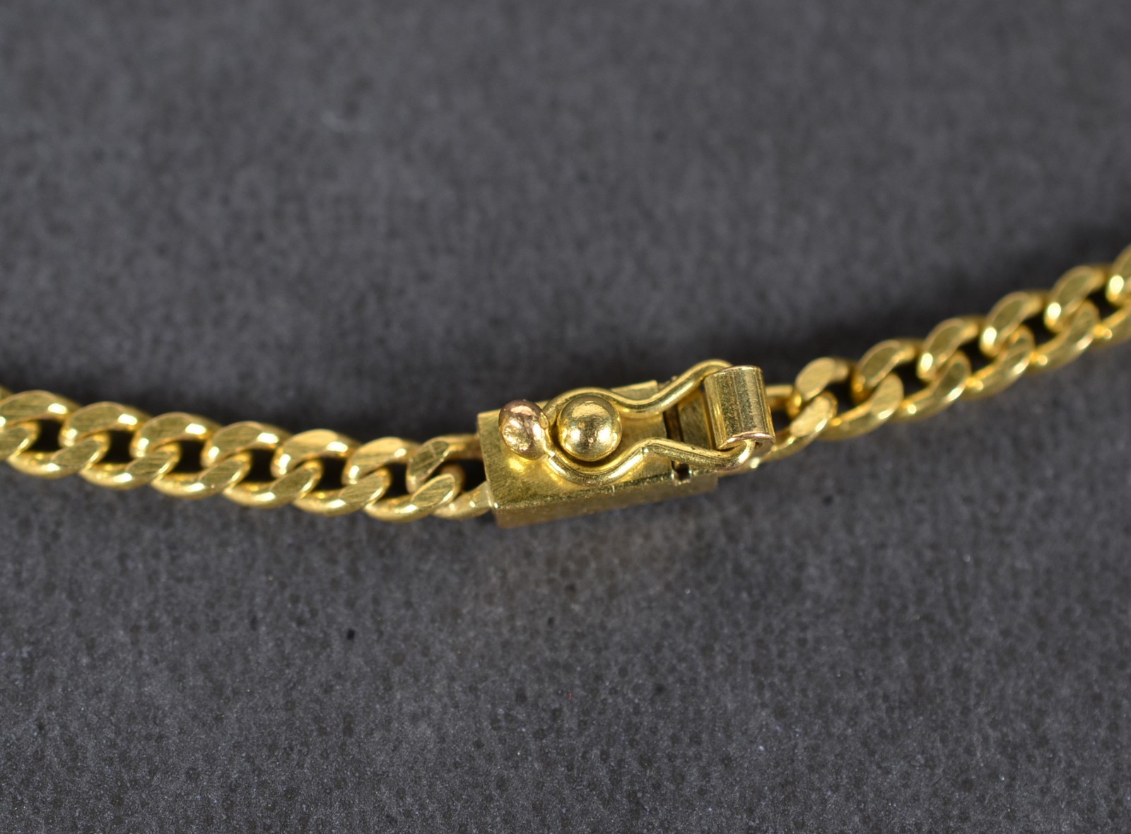 Cordão masculino de ouro 18k., contraste 750, modelo "grumet". (Por... - foto 3 de 4