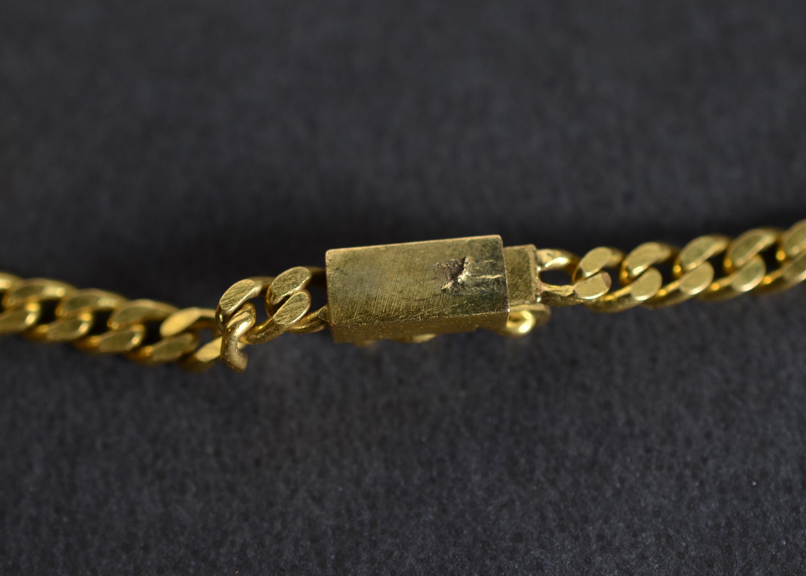 Cordão masculino de ouro 18k., contraste 750, modelo "grumet". (Por... - foto 4 de 4