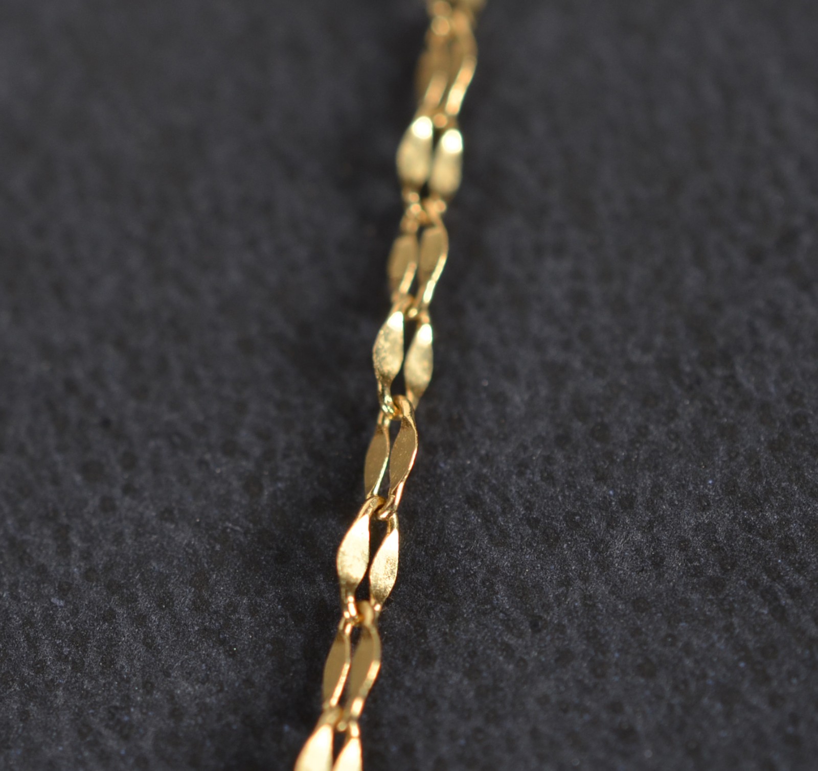 Colar de ouro 18k., contraste 750 com pingente de olho turco. (Por... - foto 4 de 6