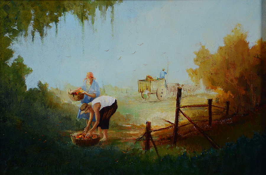 Francesco Brunocilla (1948), Paisagem Rural - foto 2 de 4