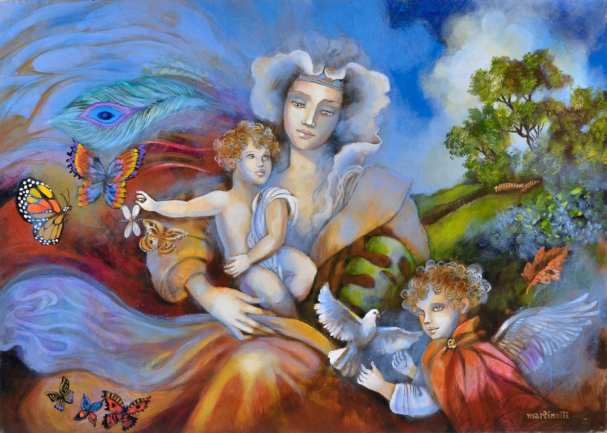 SERGIO MARTINOLLI - mater - ost - 70 x 100cm.