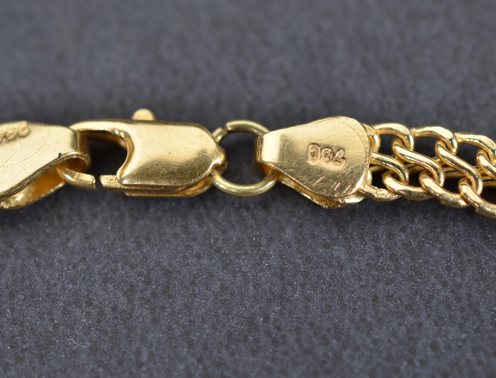 Pulseira de ouro 18k., contraste 750 modelo veneziano. (Por motivos... - foto 3 de 3