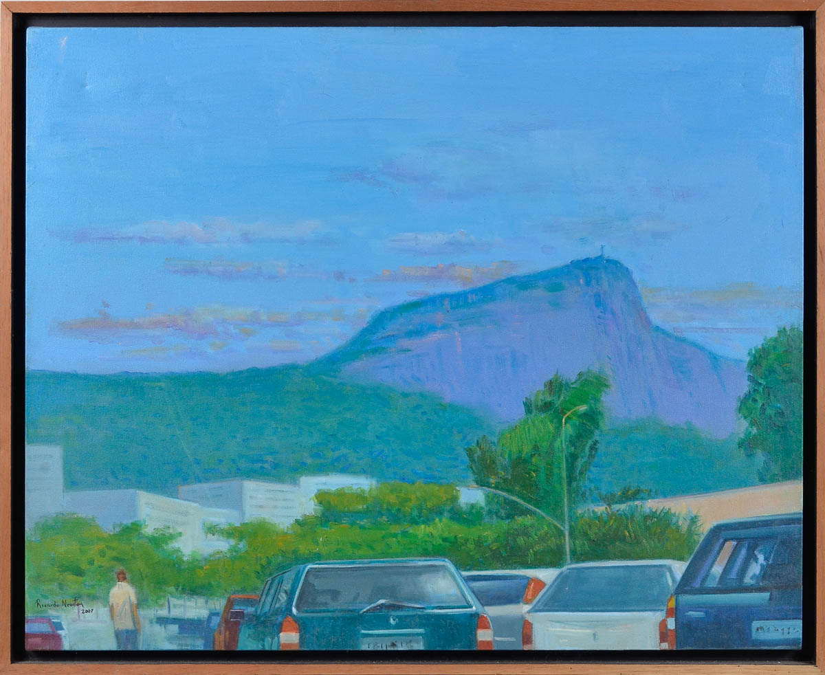 RICARDO NEWTON - domingo na lagoa - ost - data 2007 - 40 x 65 cm