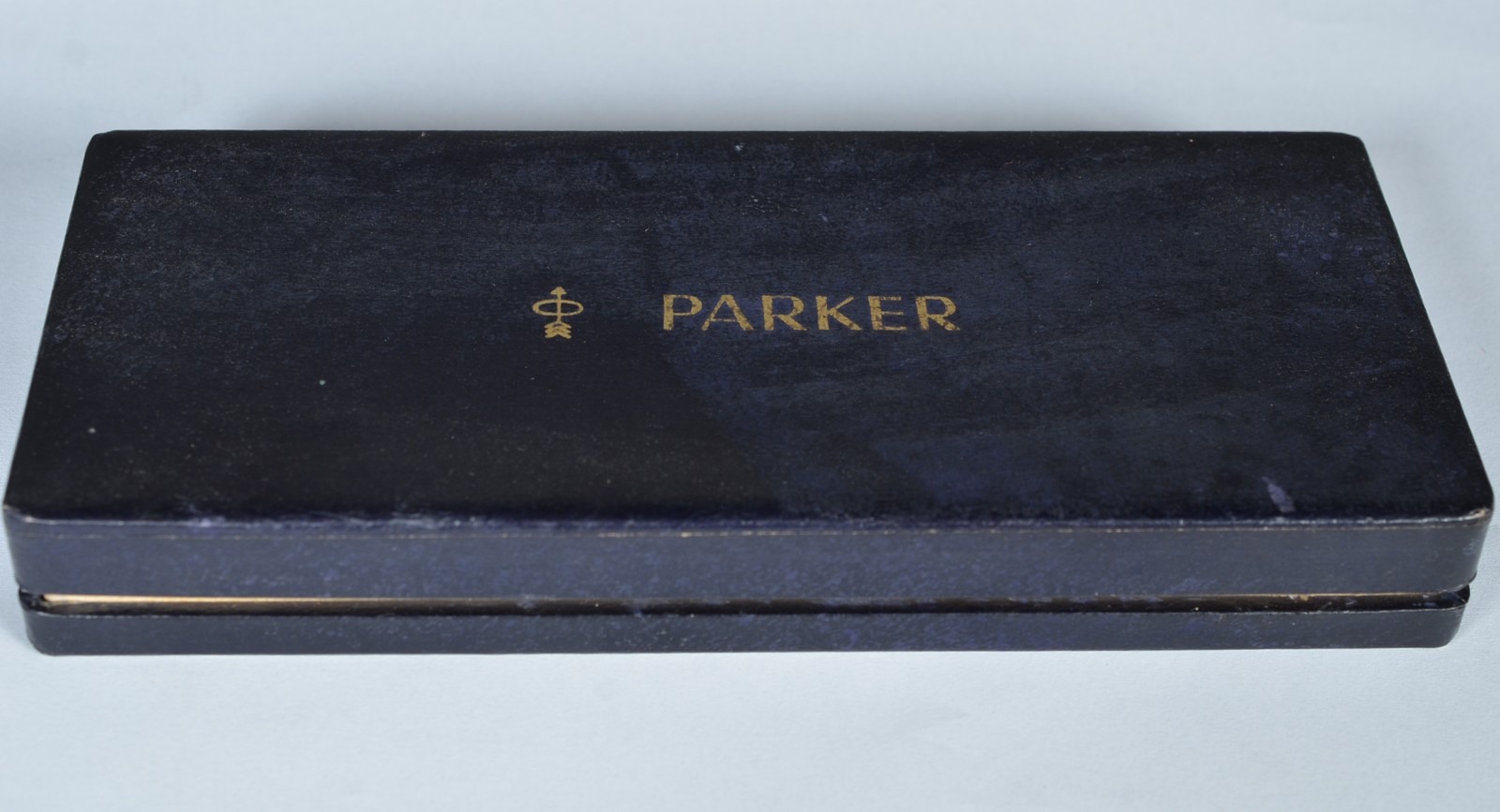 Conjunto de canetas Parker 45, tinteiro e esferográfica, douradas, no... - foto 11 de 11