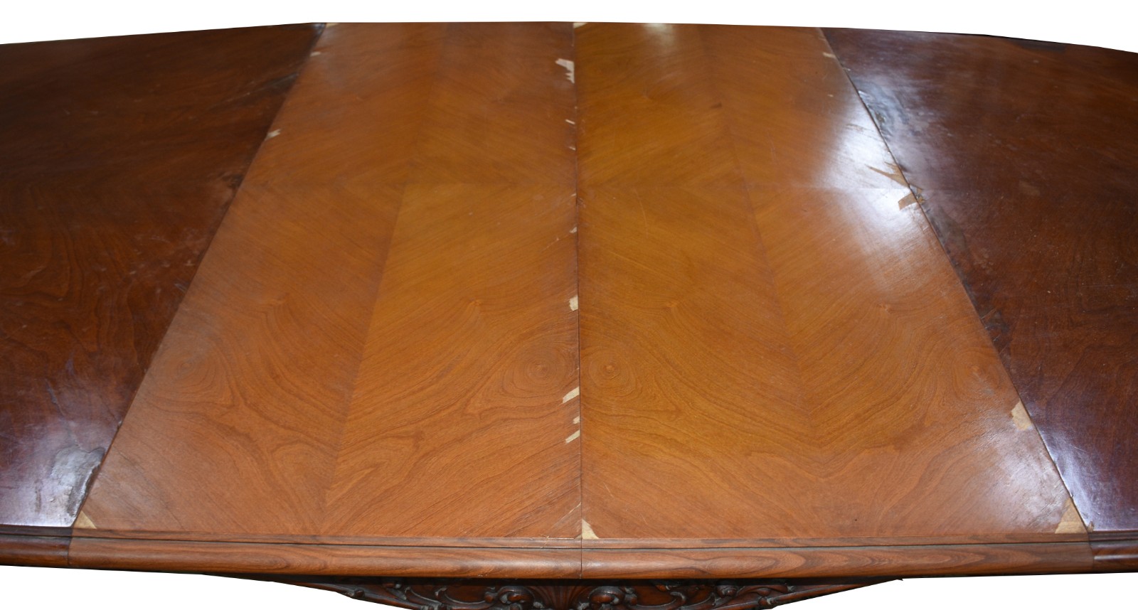 Mesa de jantar de madeira nobre. Acompanham 8 cadeiras com 2 tabuas... - foto 9 de 10