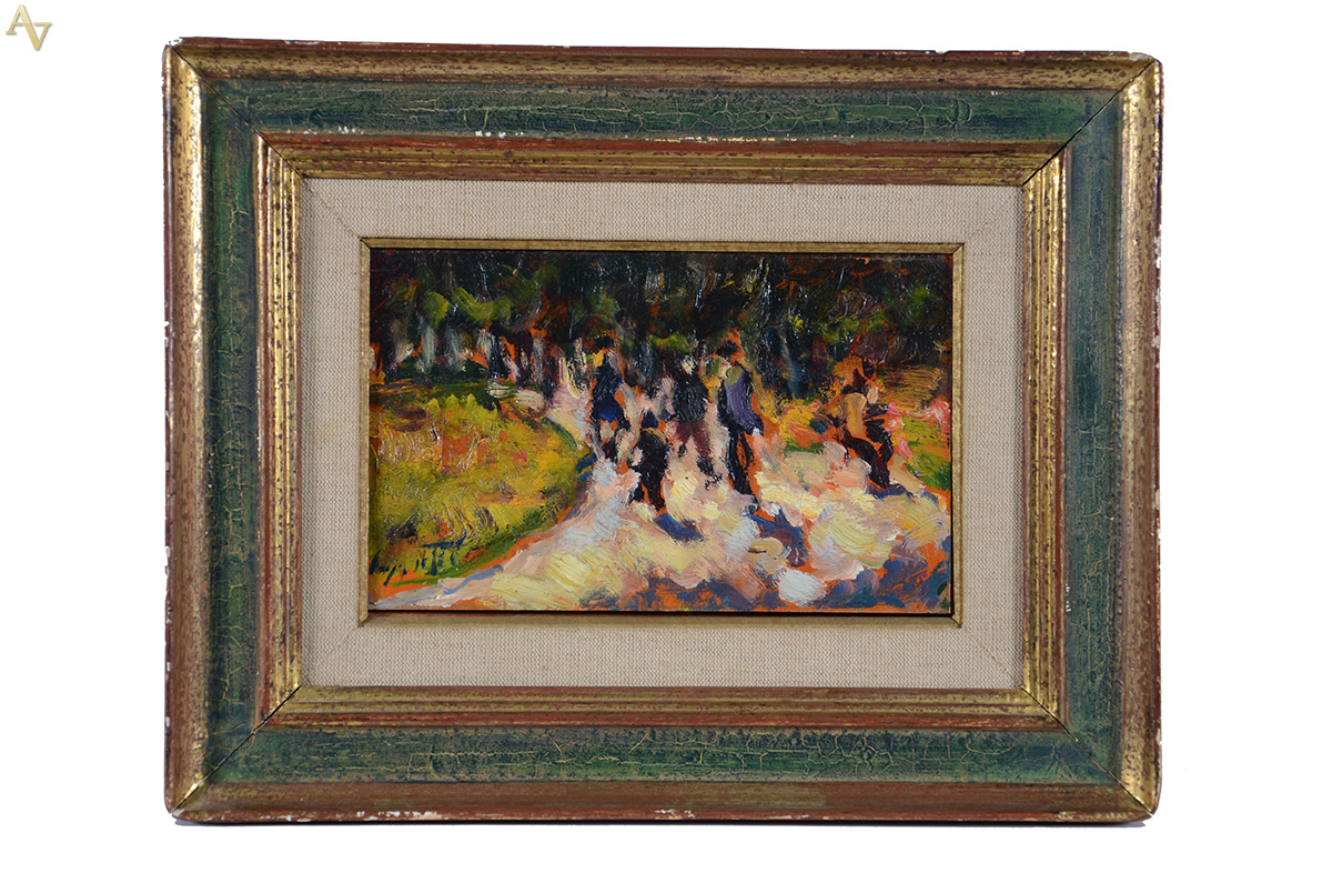  Sérgio Telles (1936-2022), Figuras no jardim - foto 1 de 4