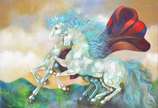 Sérgio Martinolli (1938), Cavalo - Acrílico sobre tela