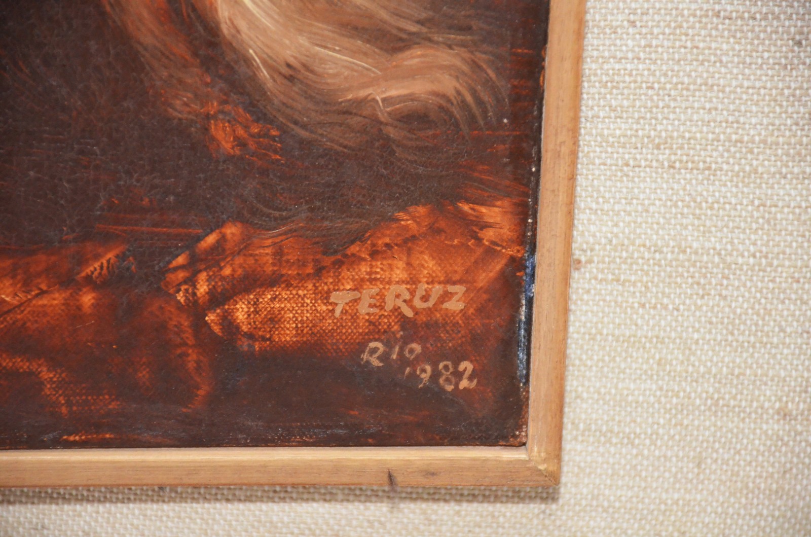 Orlando Teruz (1902-1984), Cavalo Com Cachorro - foto 3 de 5