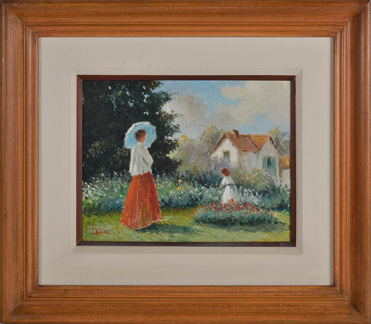 LATINI - campo - ost - 27 x 35cm.