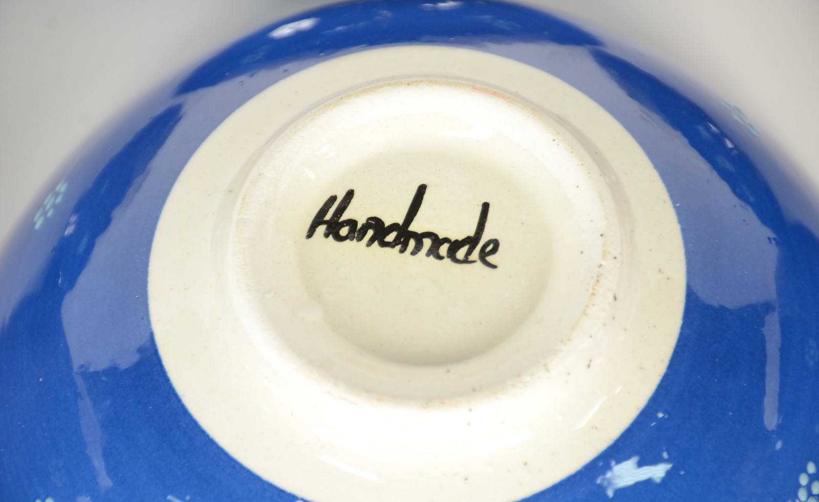 Seis bowls de porcelana espanhola pintadas a mão com mandalas florais... - foto 6 de 8