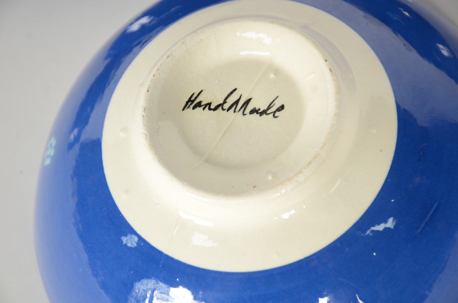 Seis bowls de porcelana espanhola pintadas a mão com mandalas florais... - foto 7 de 8