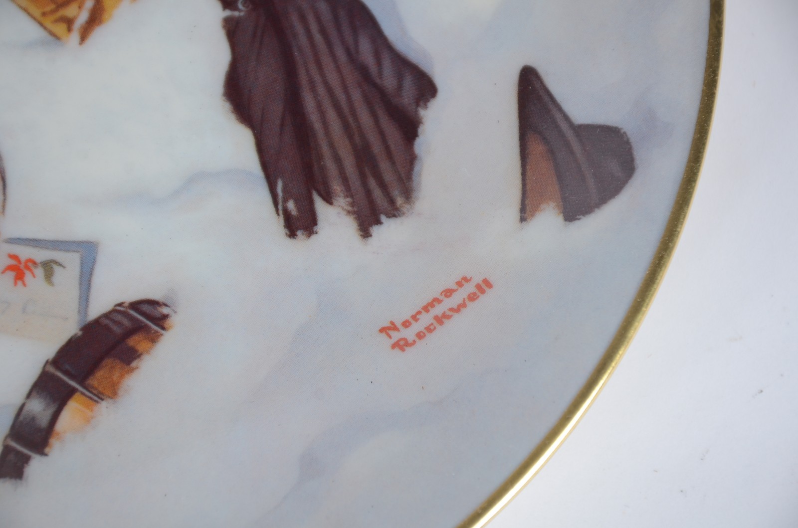 Quatro pratos de porcelana americana, edições limitadas, decorados... - foto 4 de 9