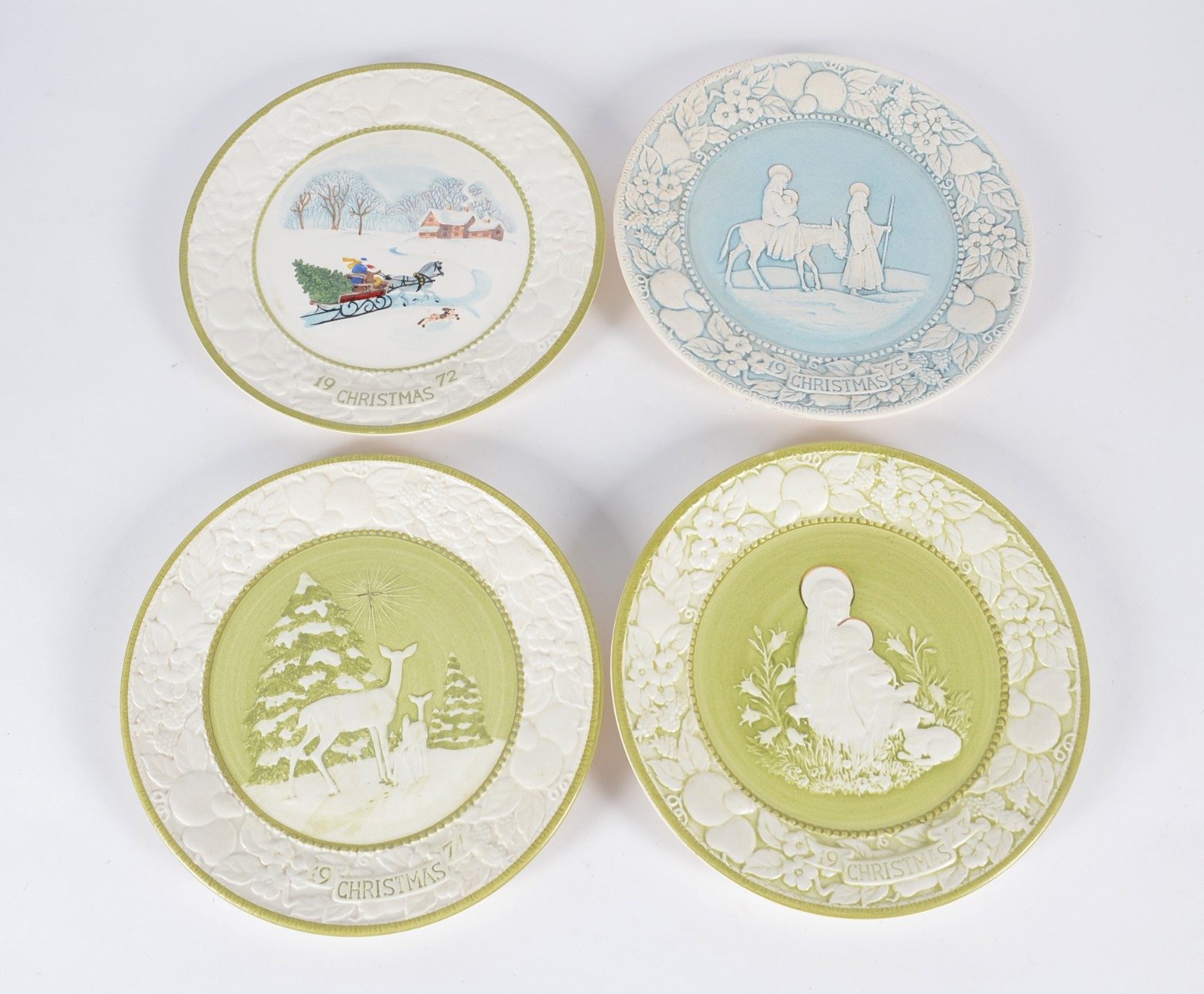 Quatro pratos de porcelana americana, edições limitadas comemorativas... - foto 2 de 7