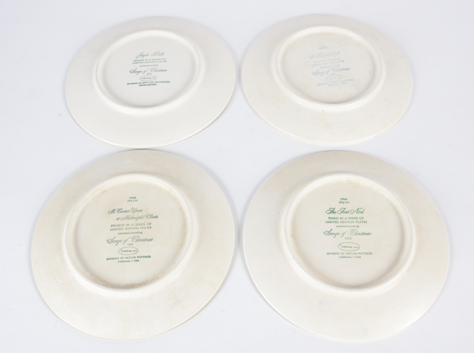 Quatro pratos de porcelana americana, edições limitadas comemorativas... - foto 3 de 7