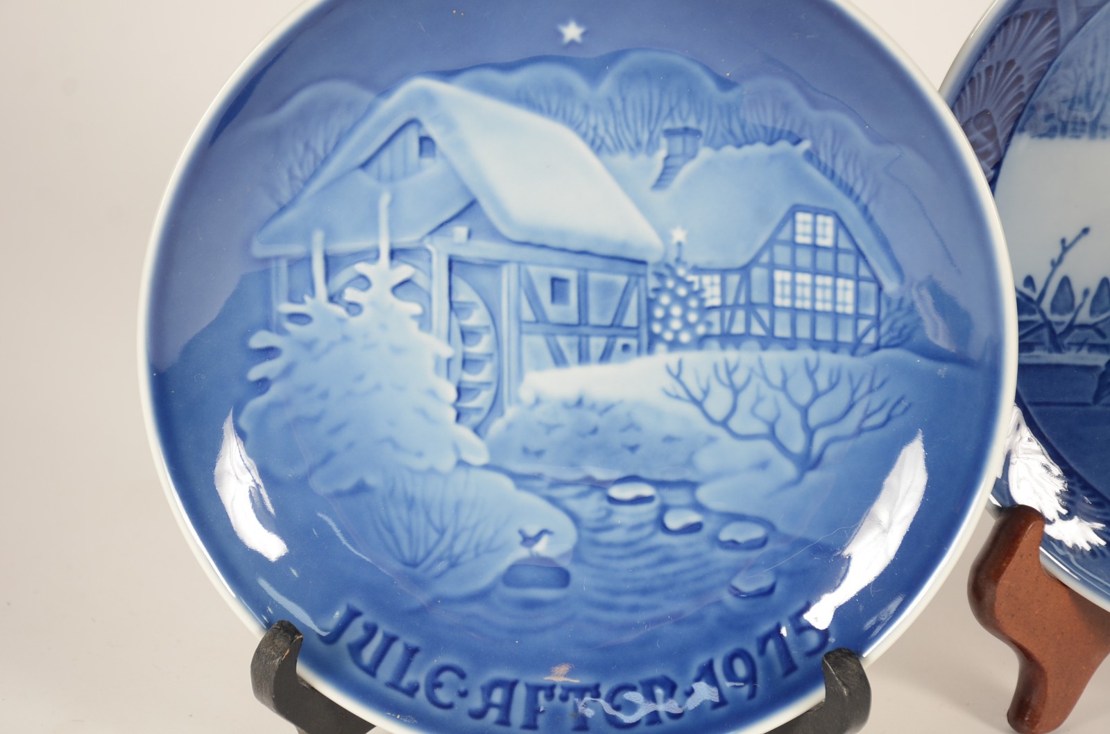 Cinco pratos de porcelana dinamarquesa Copenhagen e uma norueguesa... - foto 4 de 12
