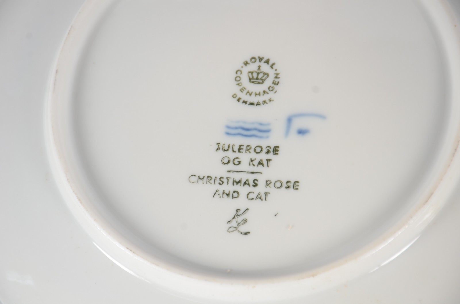 Cinco pratos de porcelana dinamarquesa Copenhagen e uma norueguesa... - foto 10 de 12