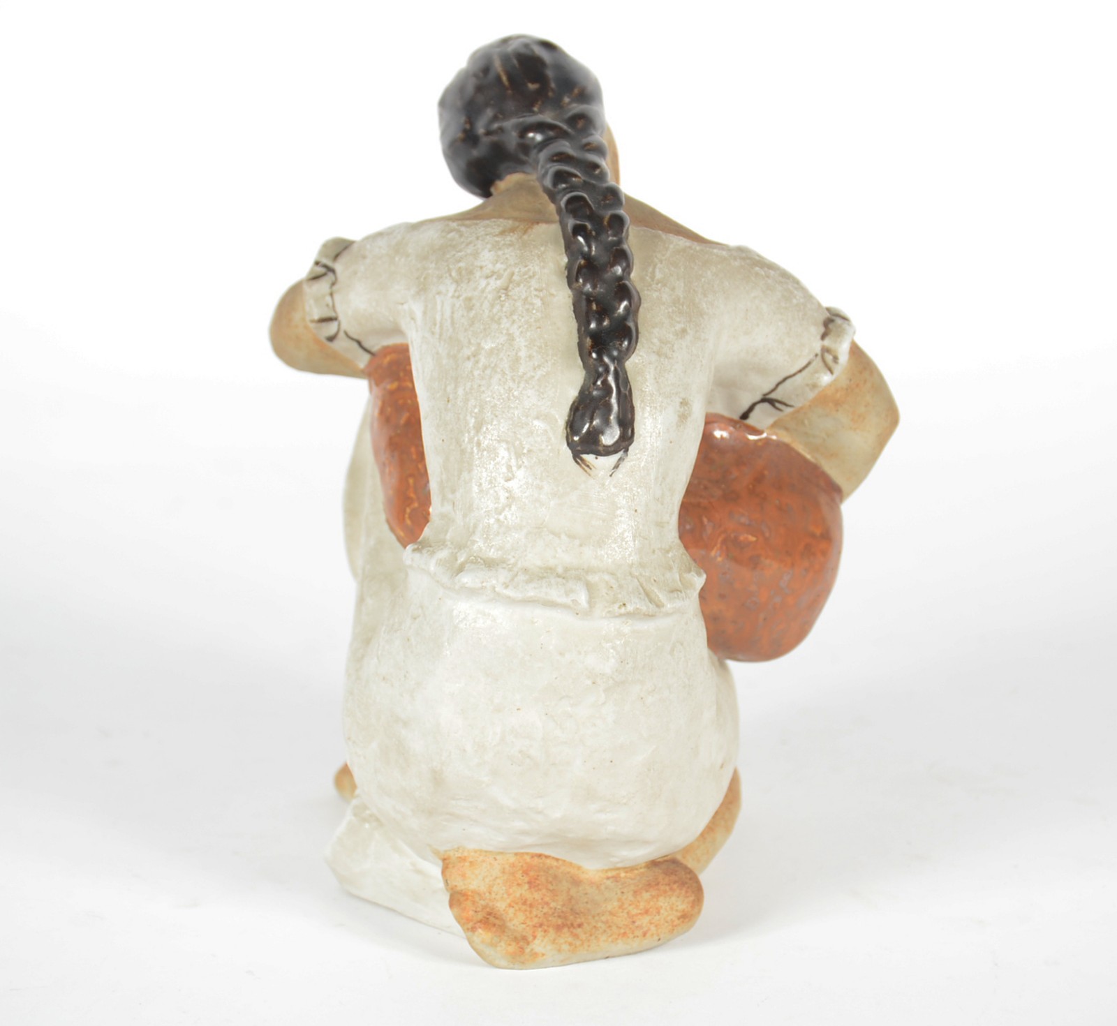 Escultura de porcelana espanhola policromada representando figura... - foto 3 de 7