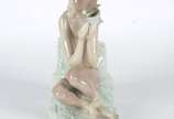 Lladró (1953),  - Escultura de porcelana espanhola policromada, feita à mão, representando "Fauno".