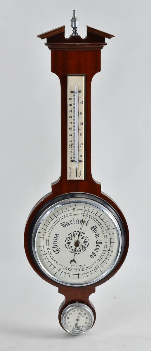 Barometro italiano. Alt. 60cm; larg. 20cm.