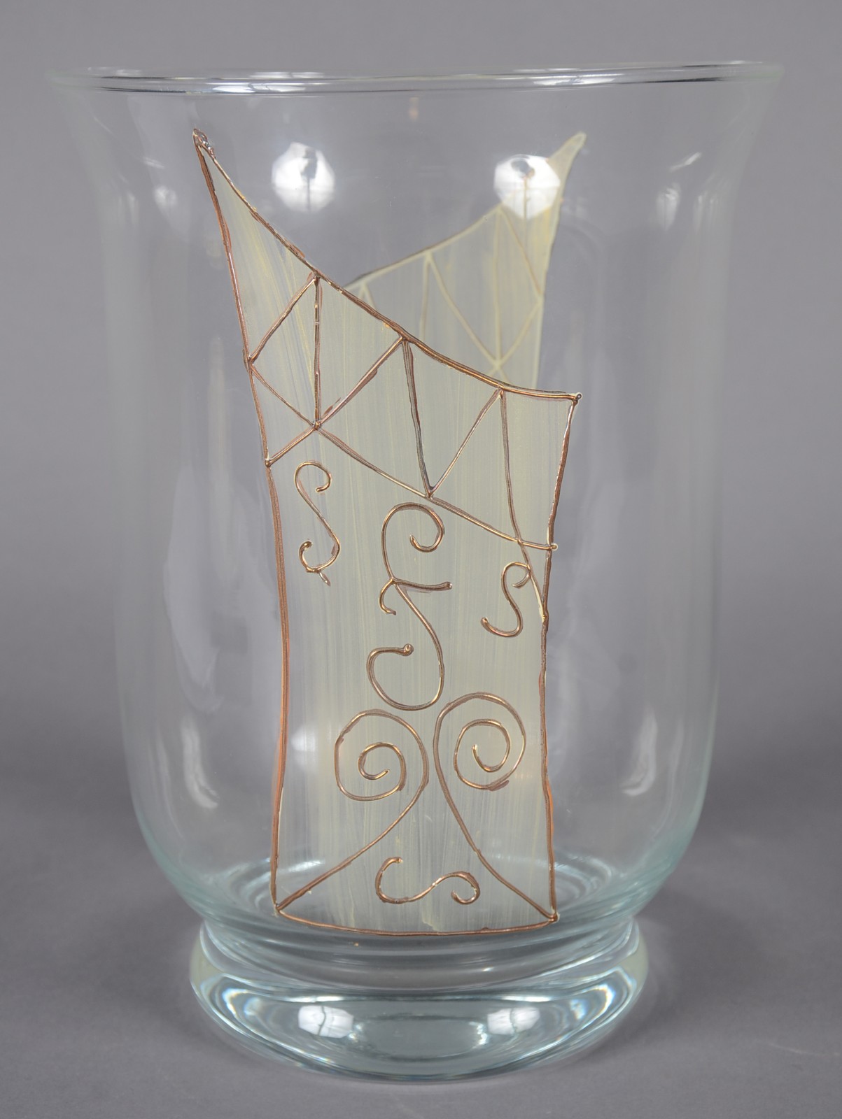 Vaso de cristal europeu. - foto 1 de 4