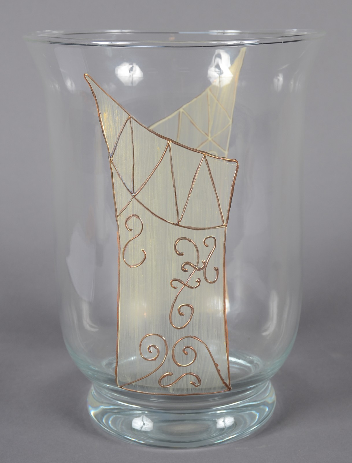 Vaso de cristal europeu. - foto 3 de 4