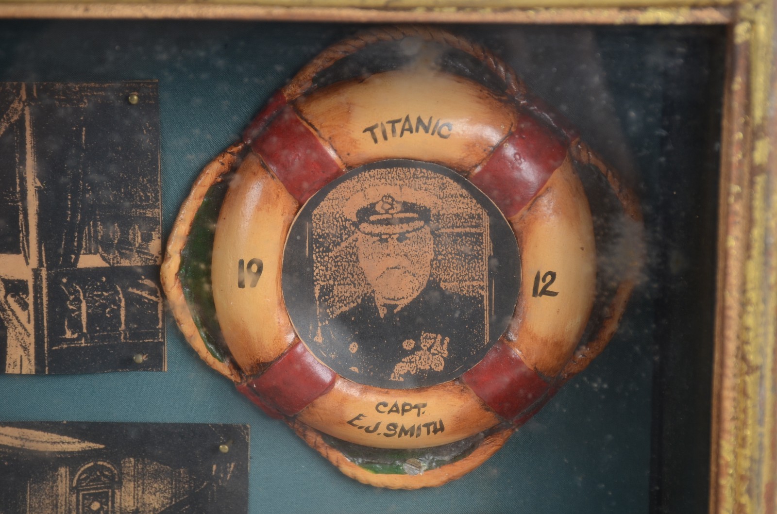 Quadro decorativo representando o navio Titanic e sua história. - foto 5 de 11
