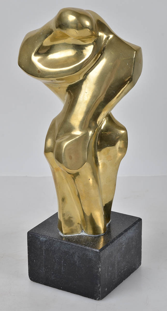 GIAN PIETRO ZAGNI - Escultura de bronze - 1/6 - alt. 39cm.