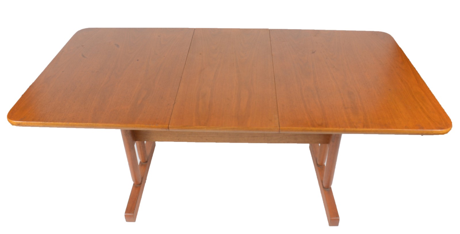 Mesa de madeira nobre com uma tabua extensora (85 cm x 40 cm)... - foto 6 de 10