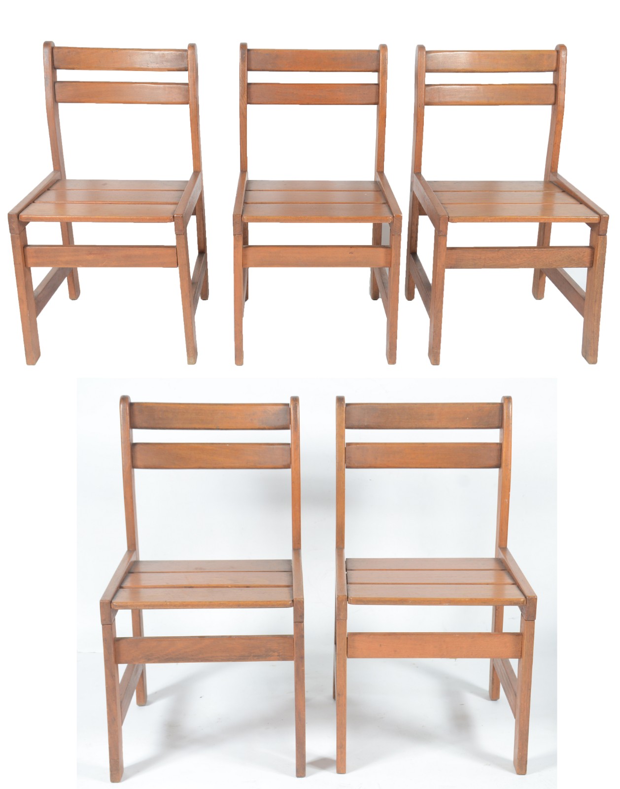 Mesa de madeira nobre com uma tabua extensora (85 cm x 40 cm)... - foto 8 de 10