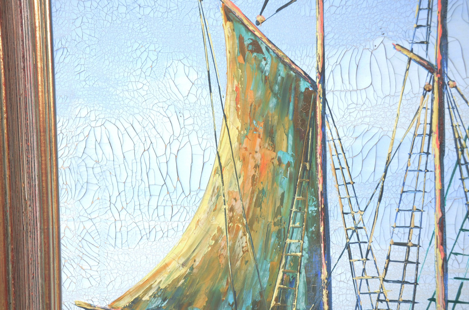 Paisagem com barcos e árvores - foto 8 de 9