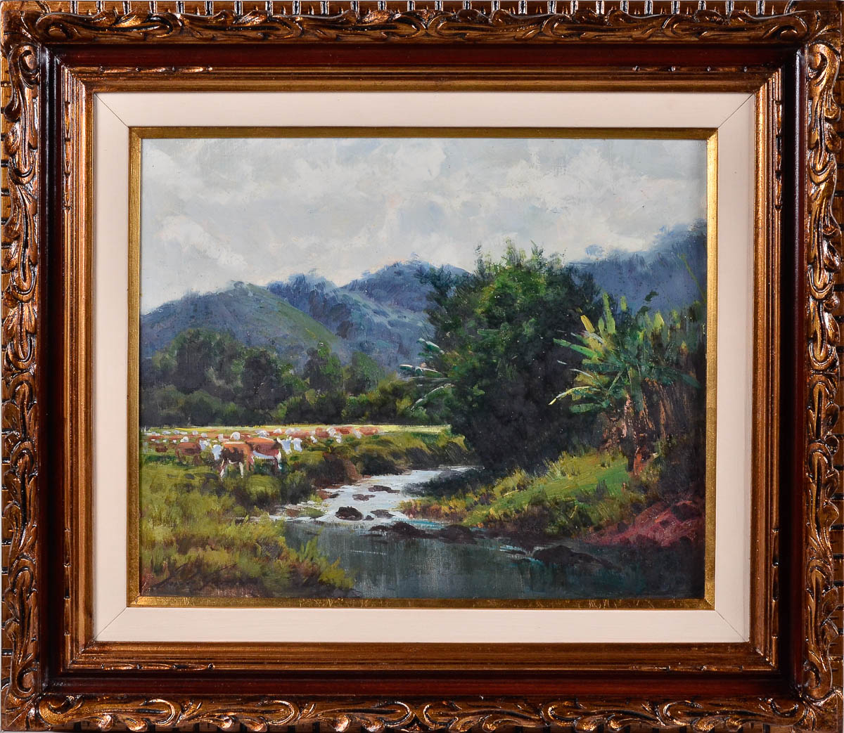 CARLOS GOMES - Paisagem - ost - 38 x 46
