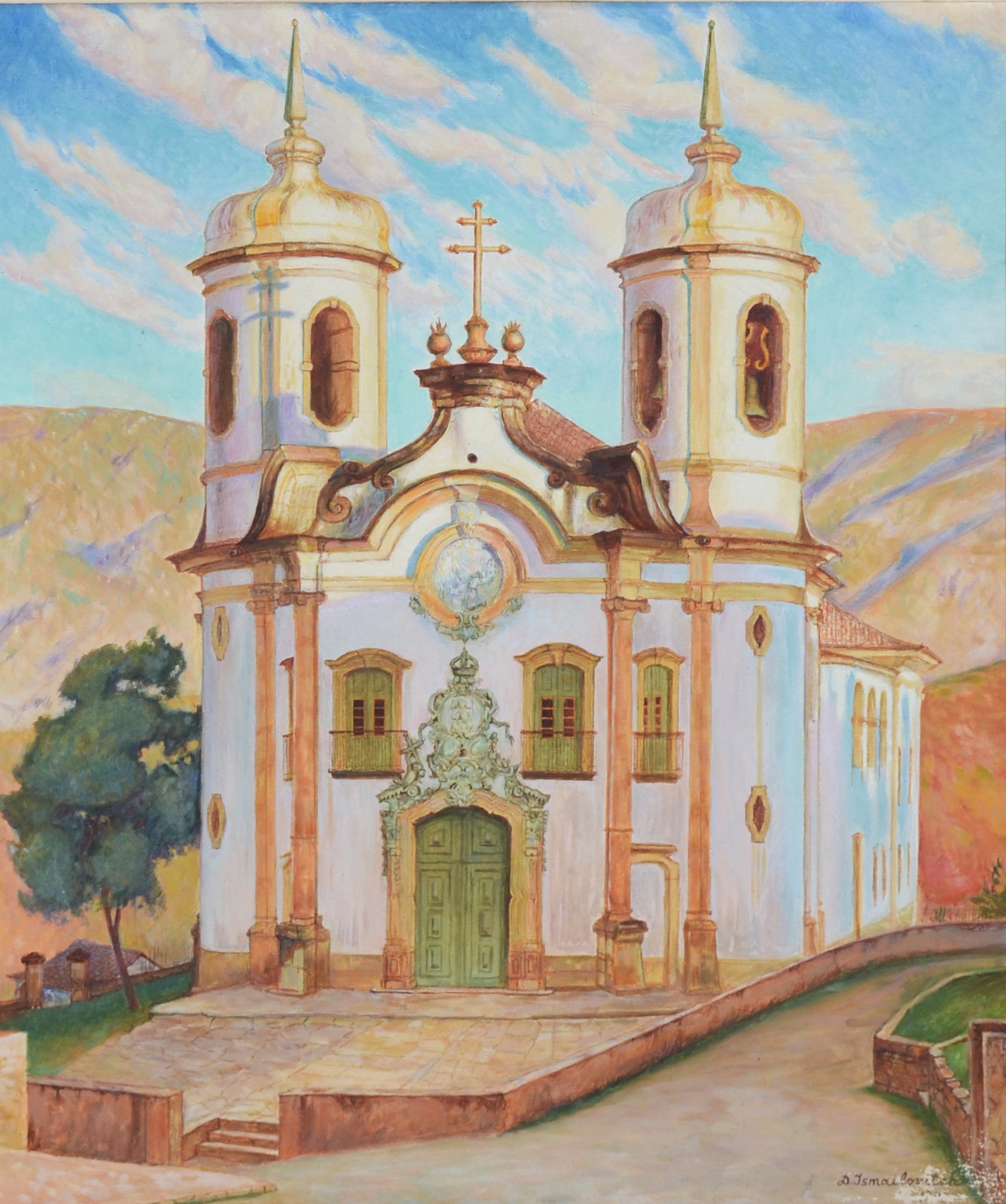 Dimitri Ismailovitch (1892-1976), Igreja Barroca - foto 1 de 5