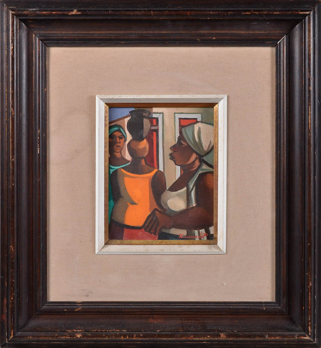 FERNANDO P. -Figuras - ost - 24 x 19cm.