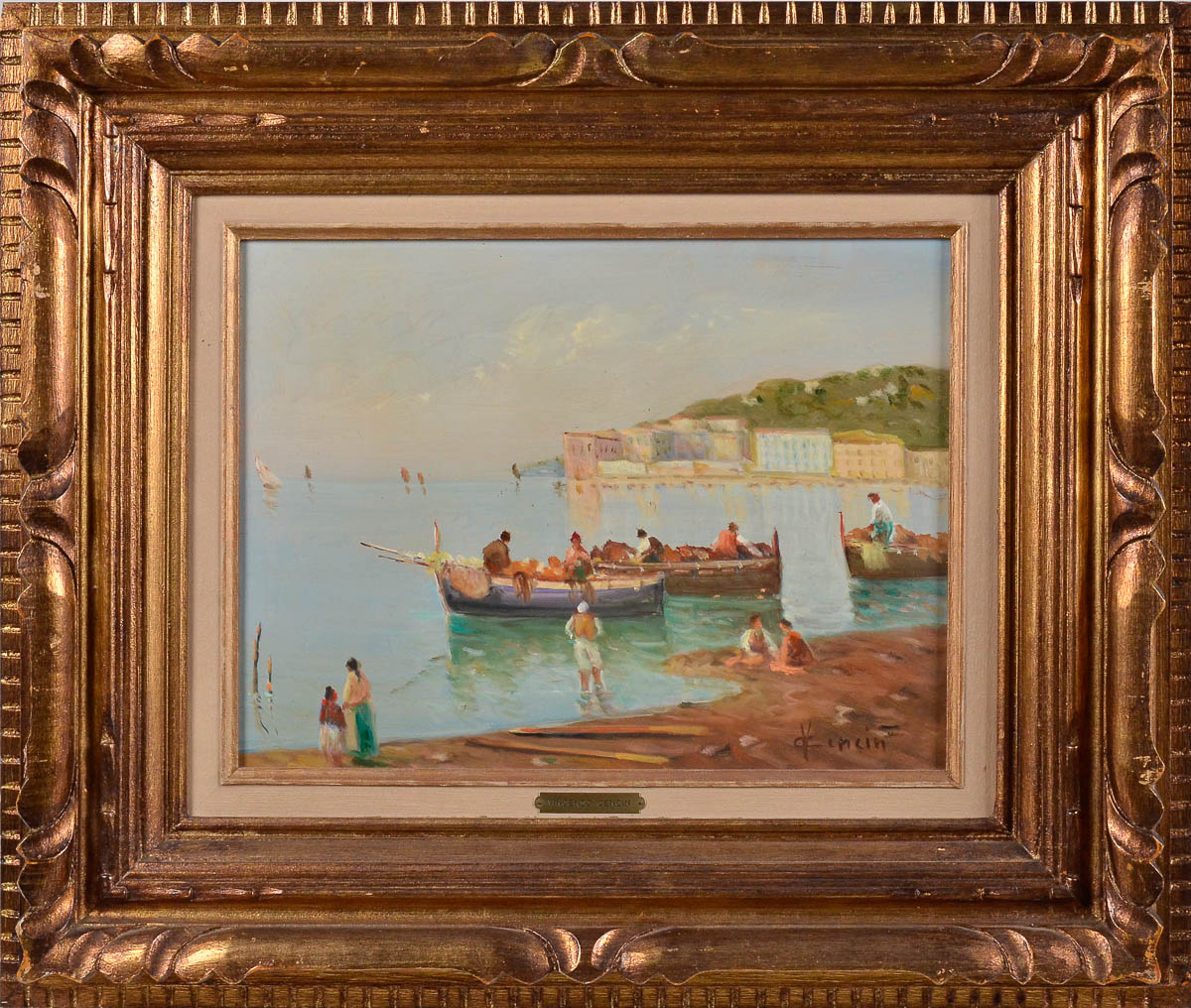 VINCENZO CENCIN - Marinha - ostcm - 30 x 40