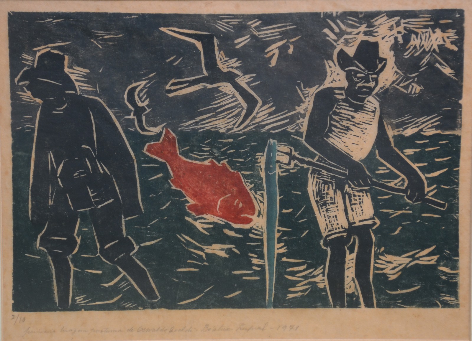 Oswaldo Goeldi (1895-1961), Pescadores - foto 1 de 6