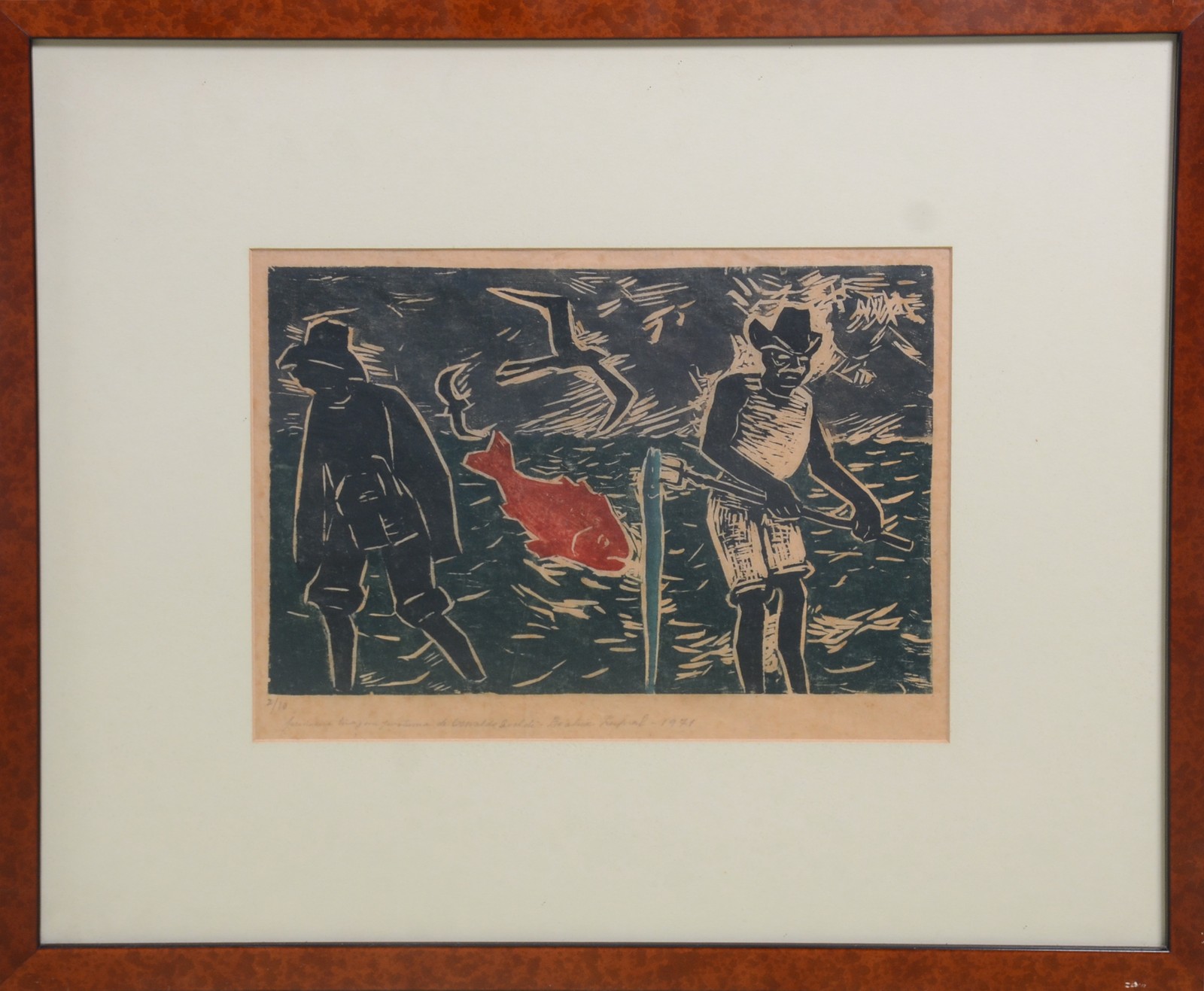 Oswaldo Goeldi (1895-1961), Pescadores - foto 2 de 6
