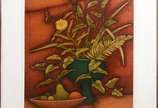 LUCIANO MAURICIO, Natureza morta - Óleo sobre eucatex - Selo da Galeria Ipanema, RJ, no verso.