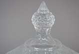 Duas compoteiras de vidro decorativo. - Duas compoteiras de vidro decorativo.